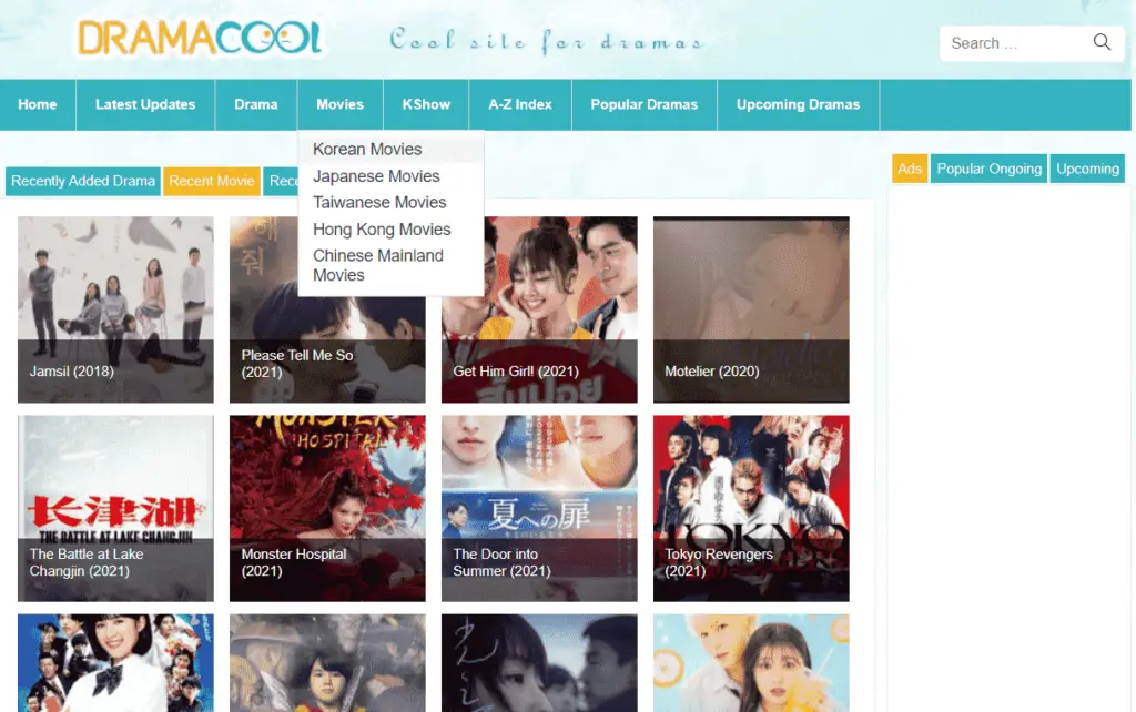 Platform streaming drama Korea resmi