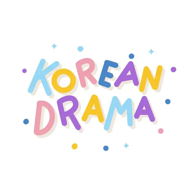 Logo platform streaming drama Korea