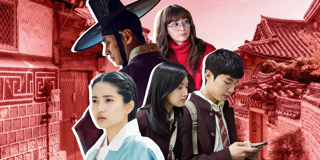 Gambar berbagai platform streaming drama Korea