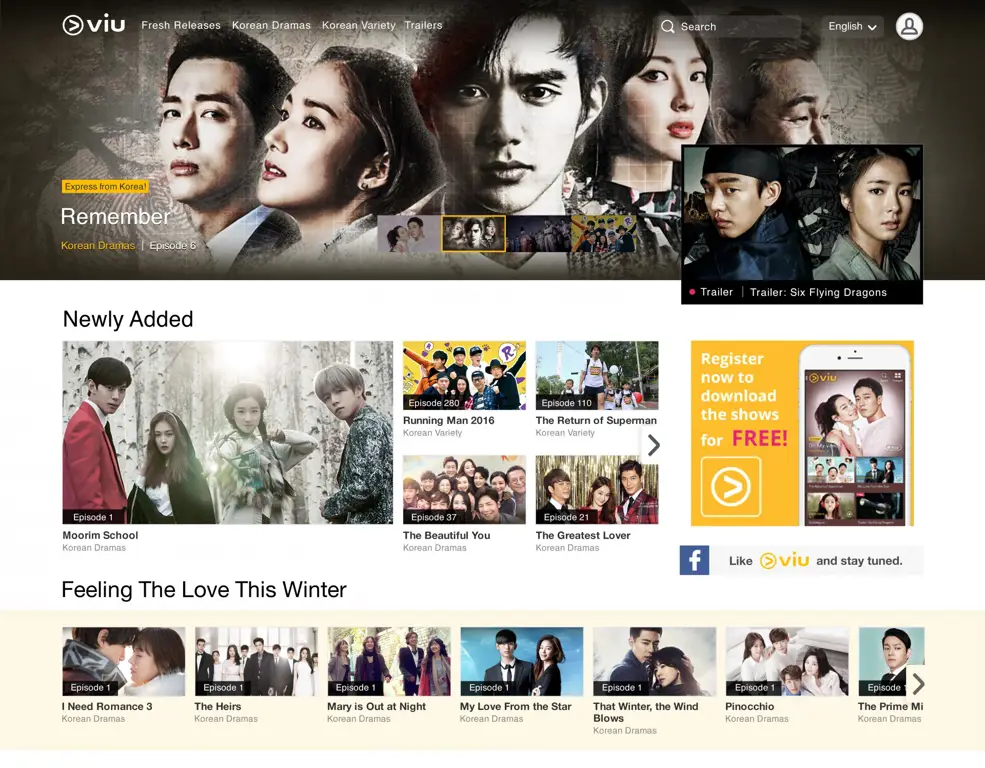 Gambar berbagai platform streaming drama Korea