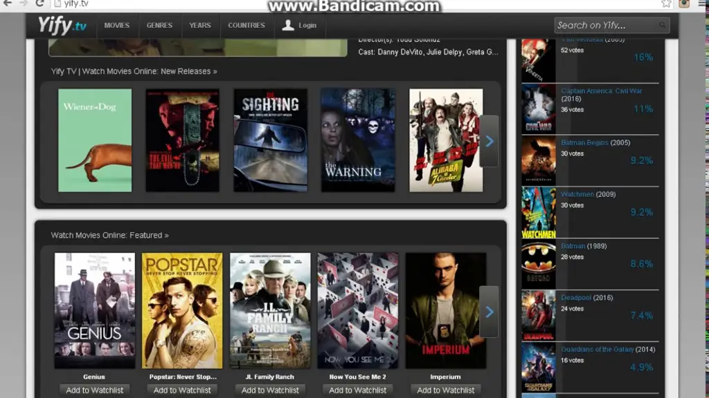 Ilustrasi platform streaming film