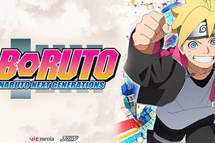 Gambar berbagai platform streaming legal untuk Boruto