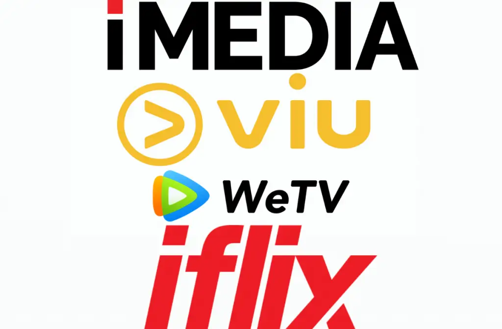 Logo WeTV dan Iflix