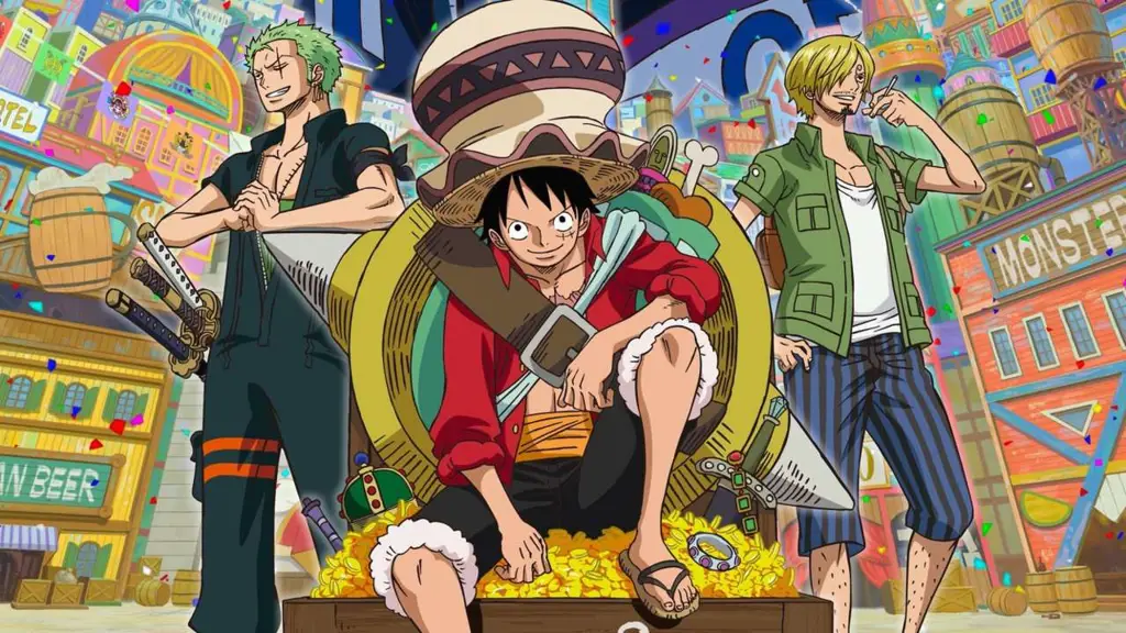 Gambar berbagai platform streaming One Piece