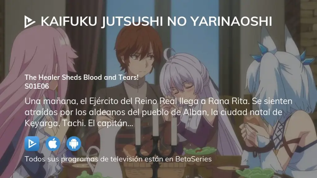 Berbagai platform streaming untuk menonton Kaifuku Jutsushi no Yarinaoshi