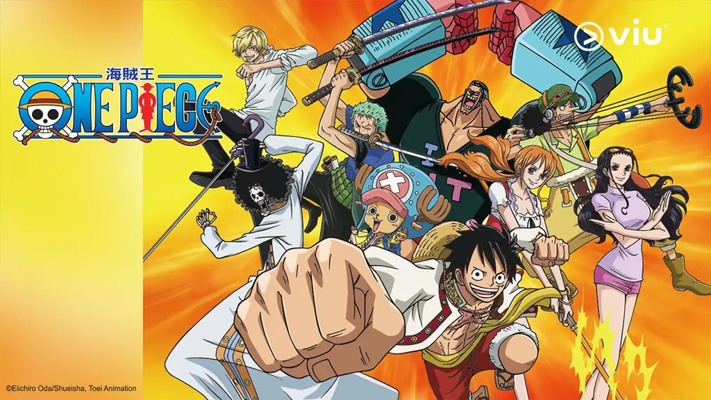 Gambar platform streaming resmi One Piece episode 998