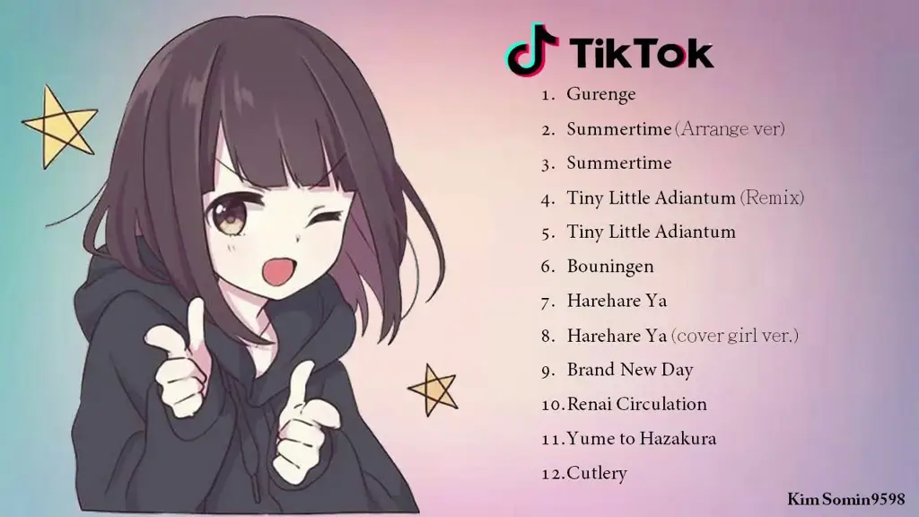 Gambar playlist musik anime