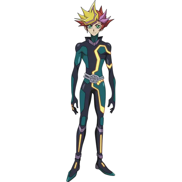 Gambar Playmaker, karakter utama dalam Yu-Gi-Oh! VRAINS