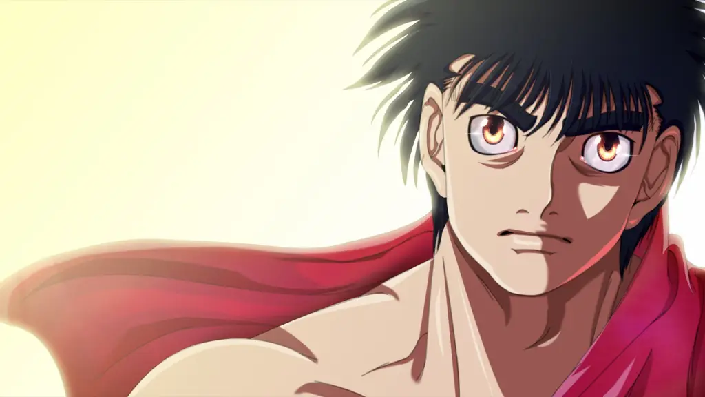 Grafik yang menunjukkan popularitas anime Hajime no Ippo