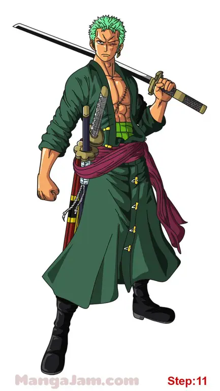 Gambar-gambar populer Zoro One Piece