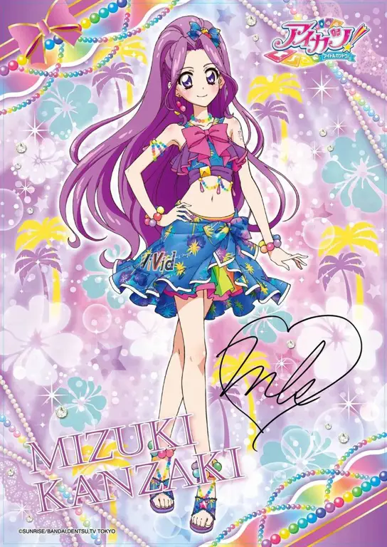 Poster promosi anime Aikatsu!