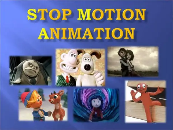 Contoh poster animasi stop motion yang unik dan menarik.