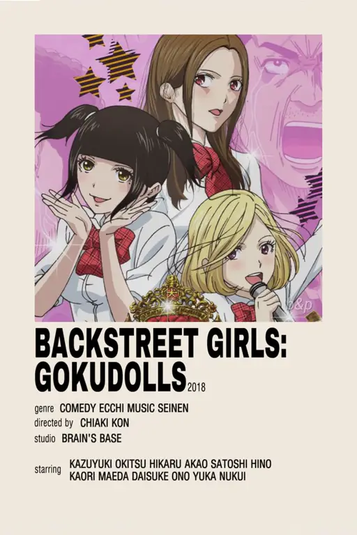 Poster Anime Backstreet Girls