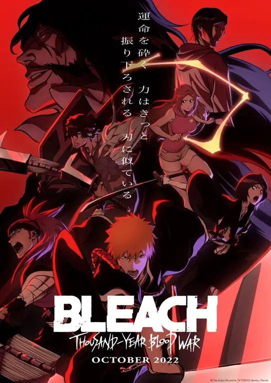 Poster Anime Bleach Poster Anime Bleach