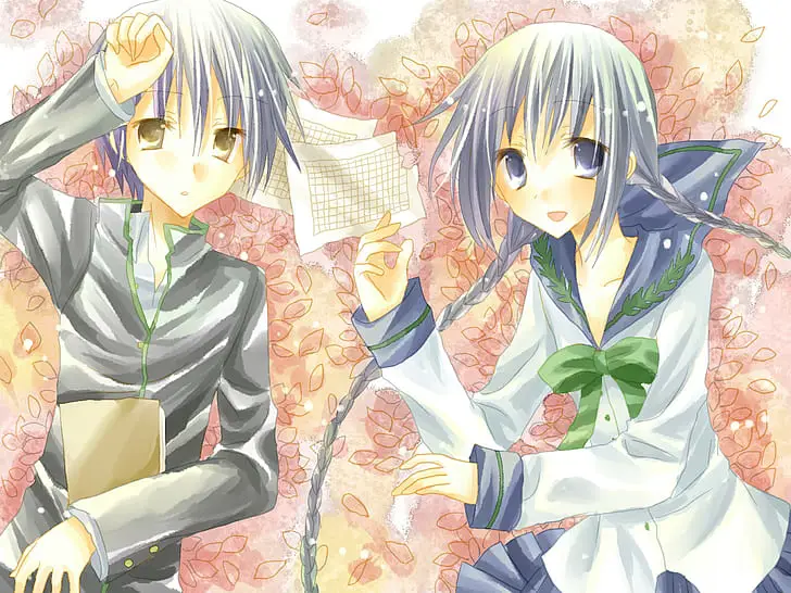 Gambar utama anime Bungaku Shoujo