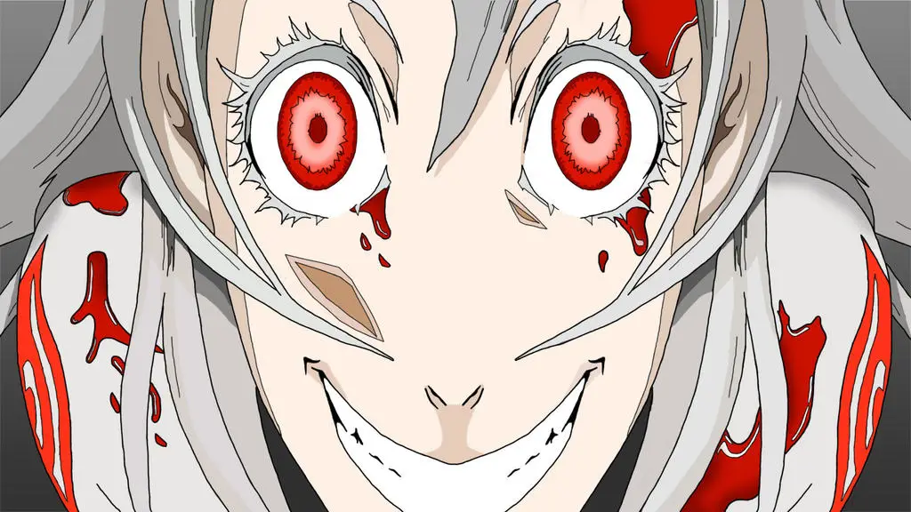 Gambar promosi anime Deadman Wonderland