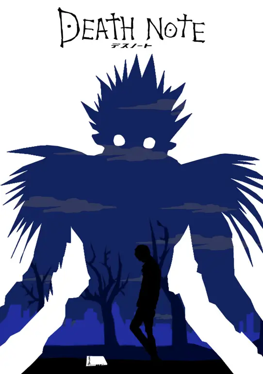 Poster Anime Death Note Poster anime Death Note