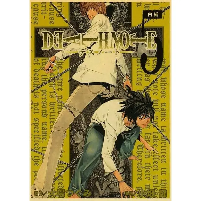 Poster Anime Death Note Poster anime Death Note