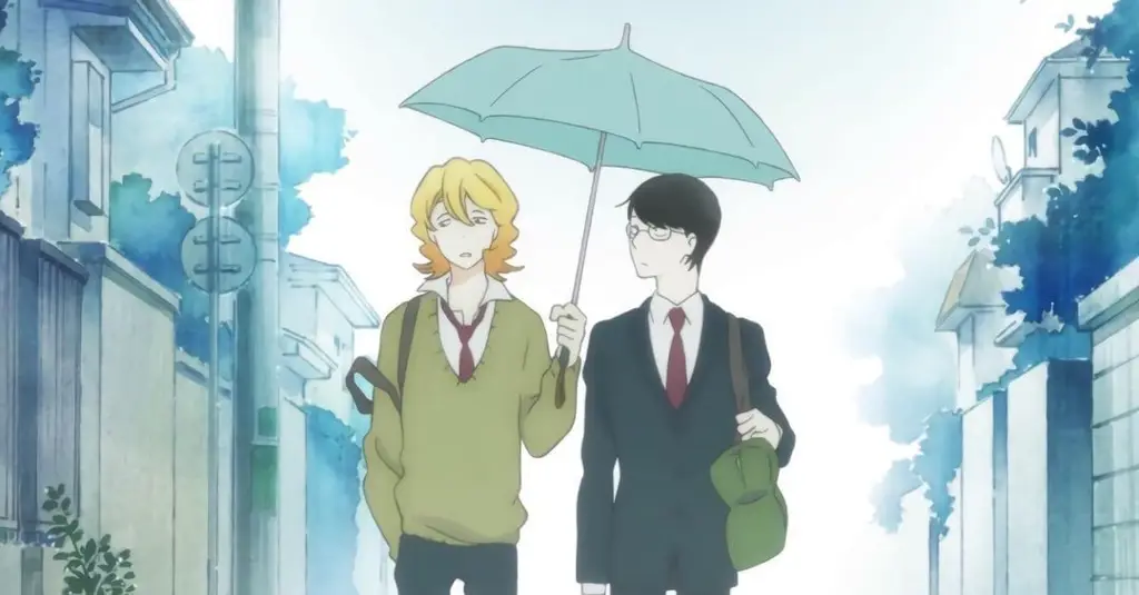 Poster resmi anime Doukyuusei