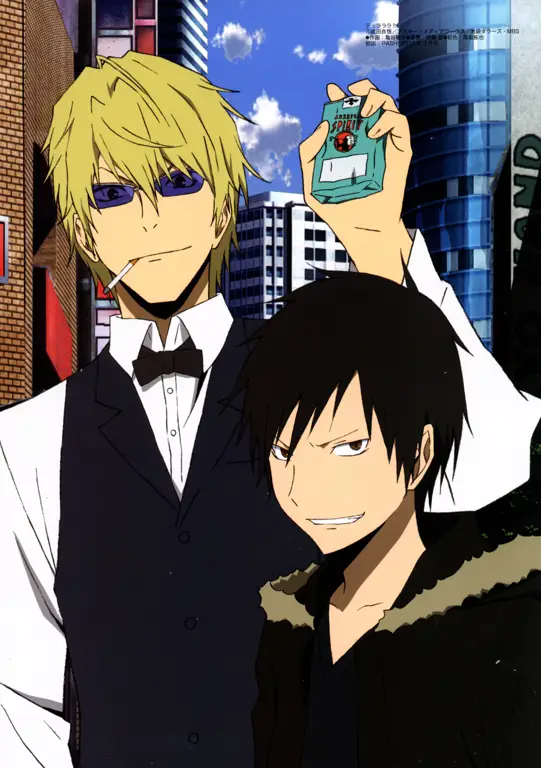 Gambar utama anime Durarara!!