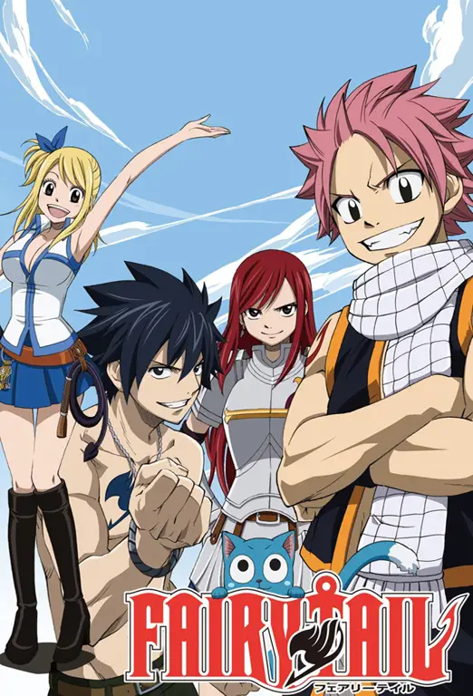 Poster anime Fairy Tail