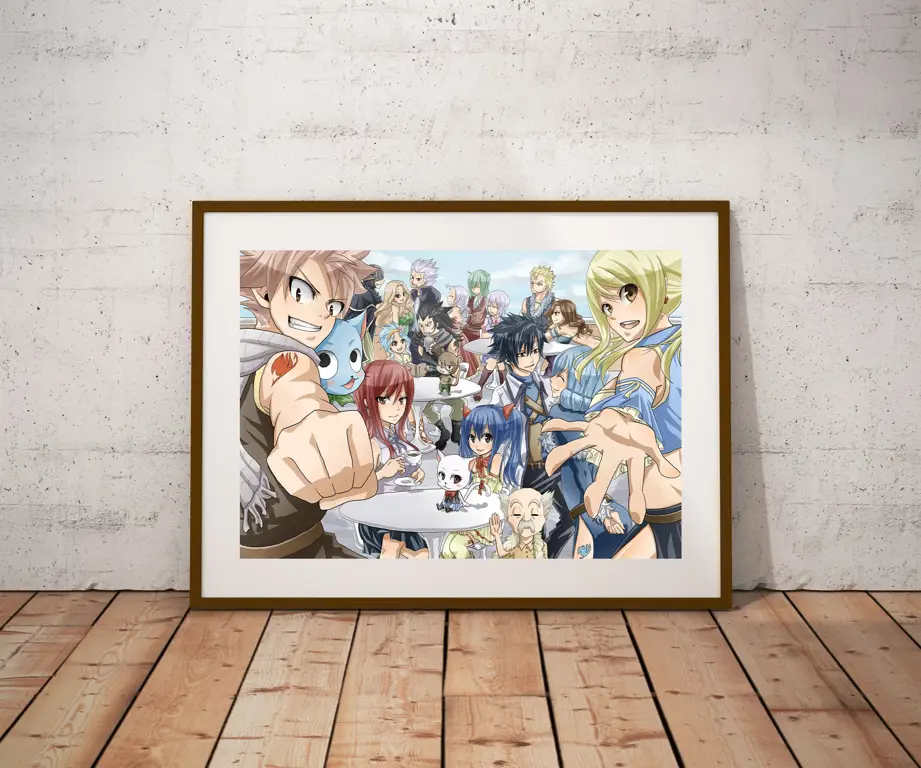 Poster anime Fairy Tail