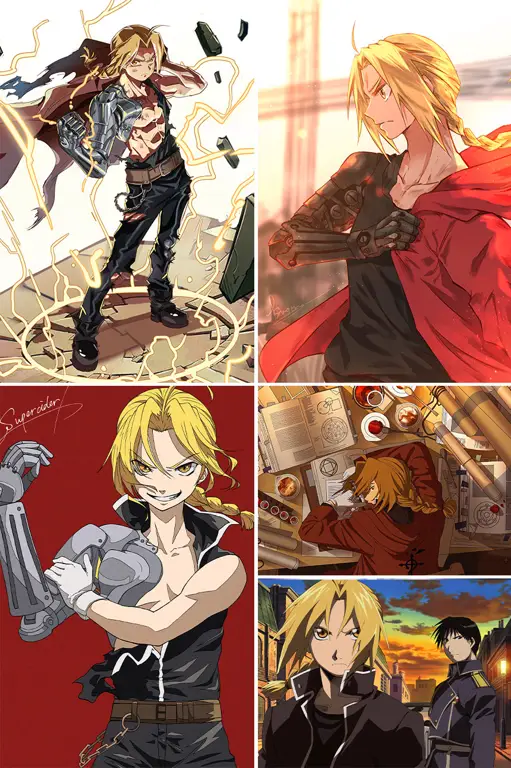 Poster anime Full Metal Alchemist: Brotherhood