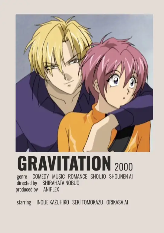 Poster anime Gravitation