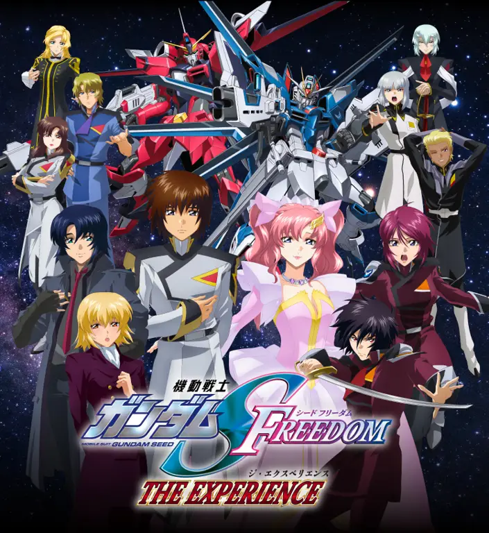 Poster Gundam Seed Freedom