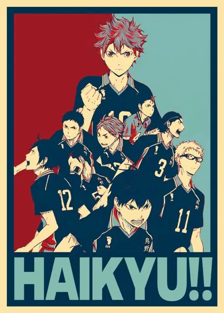 Poster Haikyuu season 1