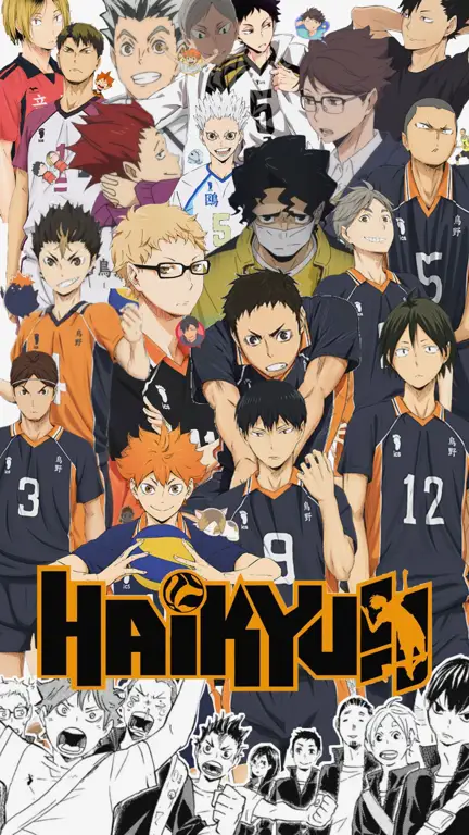 Poster anime Haikyuu!!