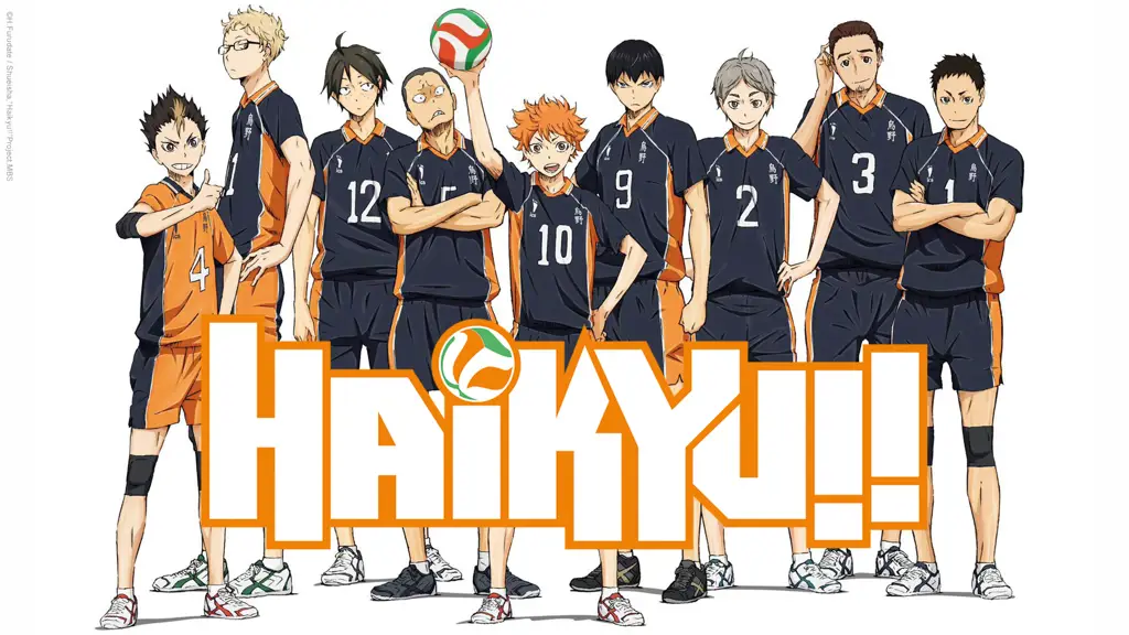 Gambar promosi anime Haikyuu!!