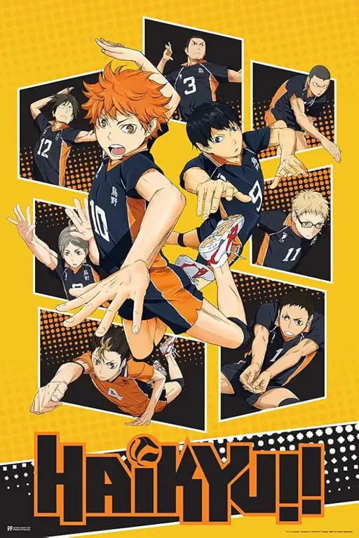 Poster anime Haikyuu!!