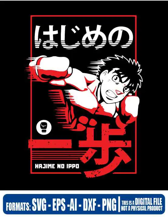 Visual utama anime Hajime no Ippo