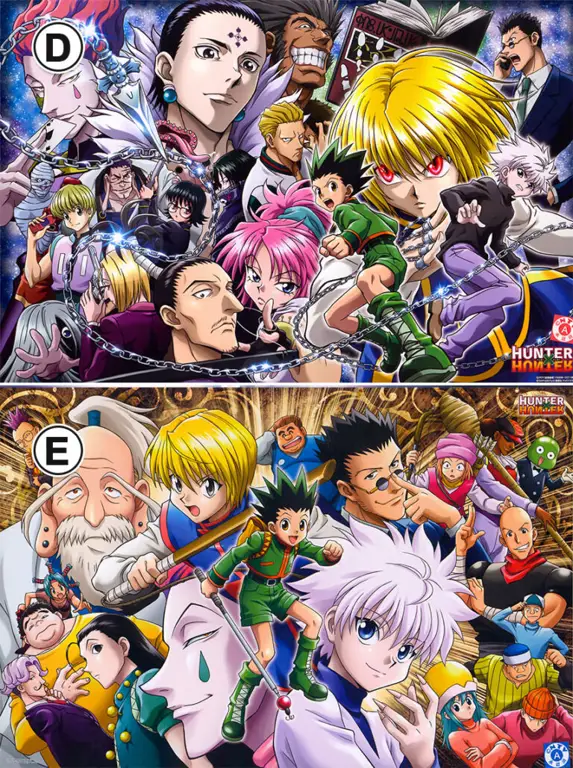 Poster resmi anime Hunter x Hunter.