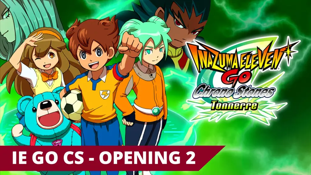 Poster resmi Inazuma Eleven GO Chrono Stone