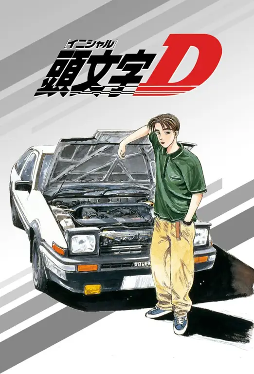 Poster anime Initial D