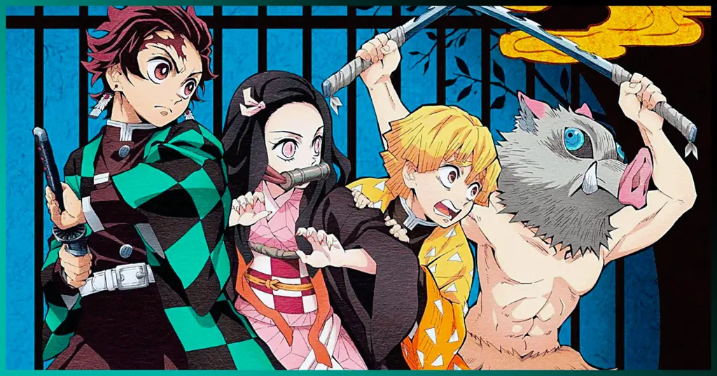 Poster anime Kimetsu no Yaiba Season 2 Poster Kimetsu no Yaiba Season 2