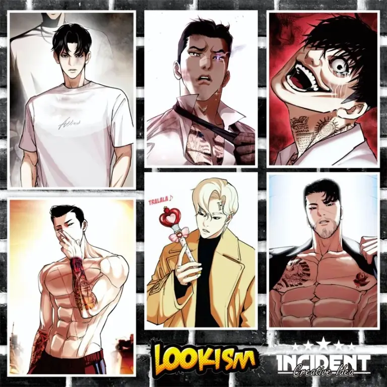 Poster Anime Lookism Poster resmi anime Lookism