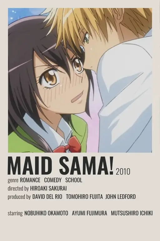 Poster anime Maid Sama!