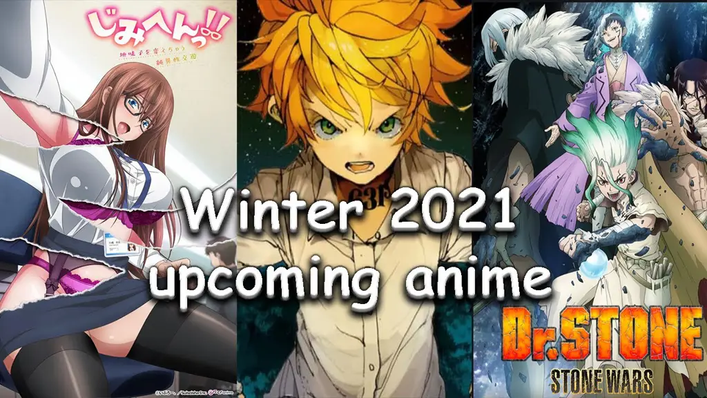 Poster-poster anime yang rilis di musim dingin 2021