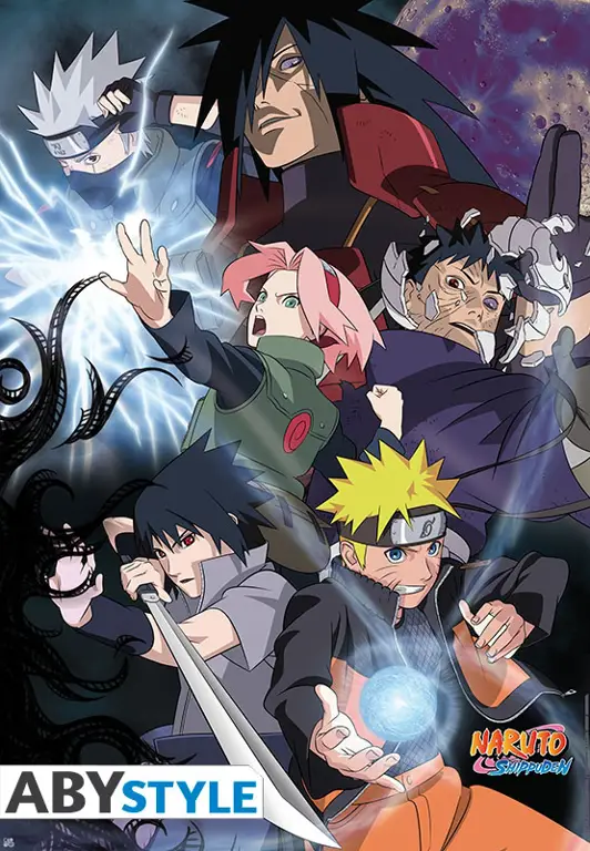 Poster anime Naruto