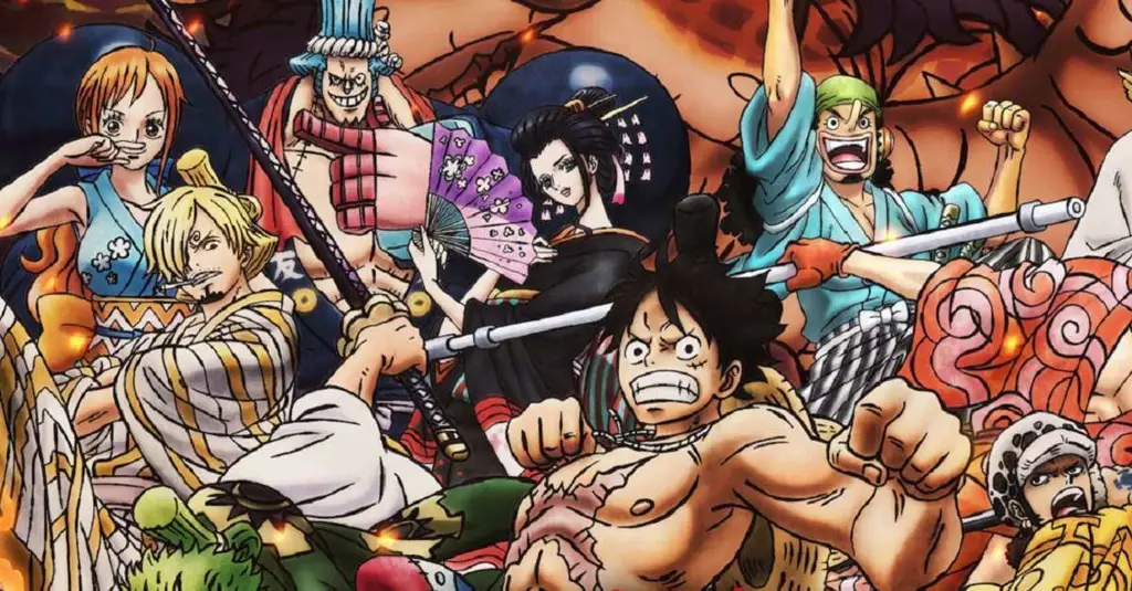 Gambar utama anime One Piece tahun 2019