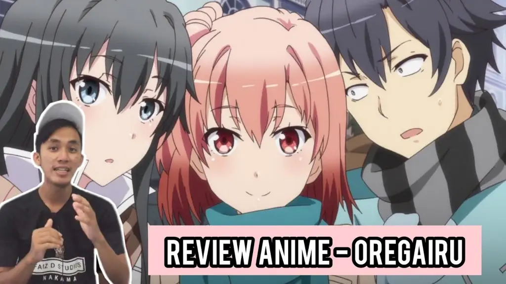 Gambar poster atau sampul anime Oregairu