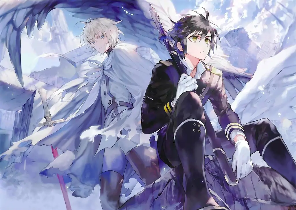 Poster Anime Owari no Seraph Season 1