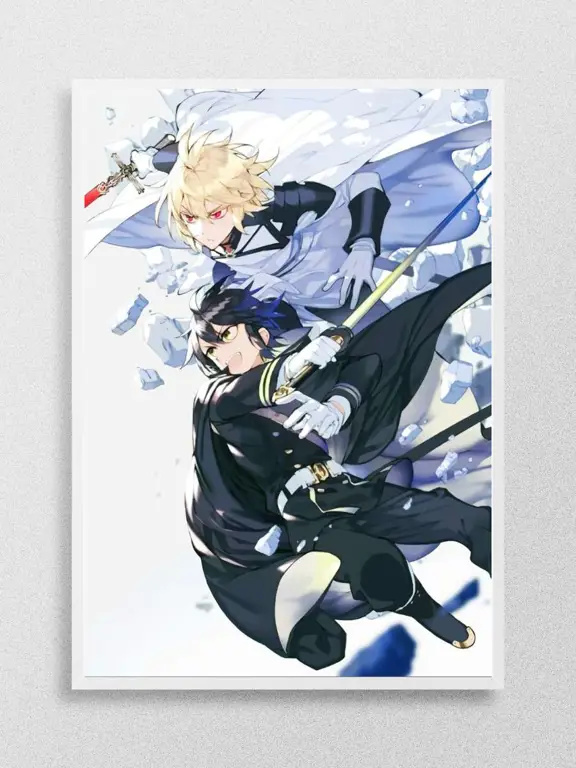 Poster promosi anime Owari no Seraph