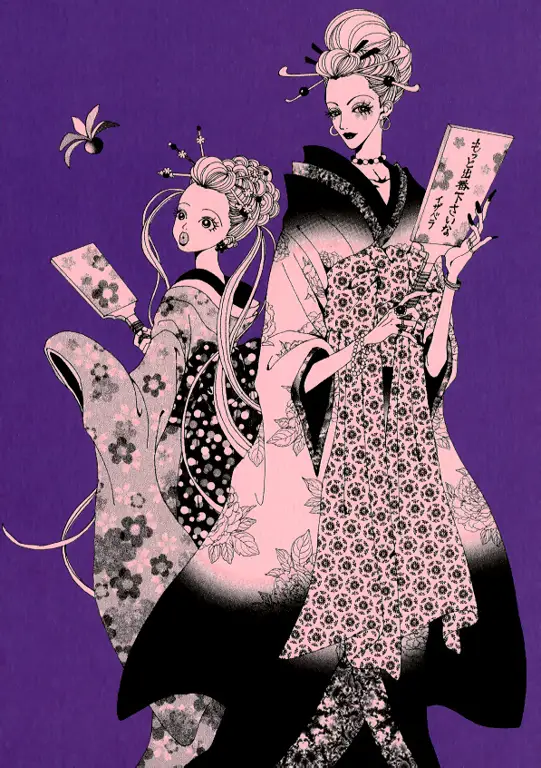 Gambar promosi anime Paradise Kiss