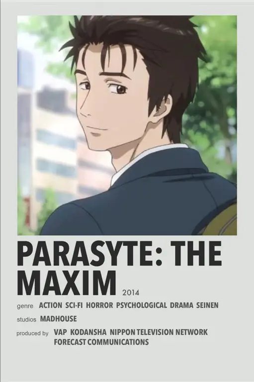 Poster anime Parasyte