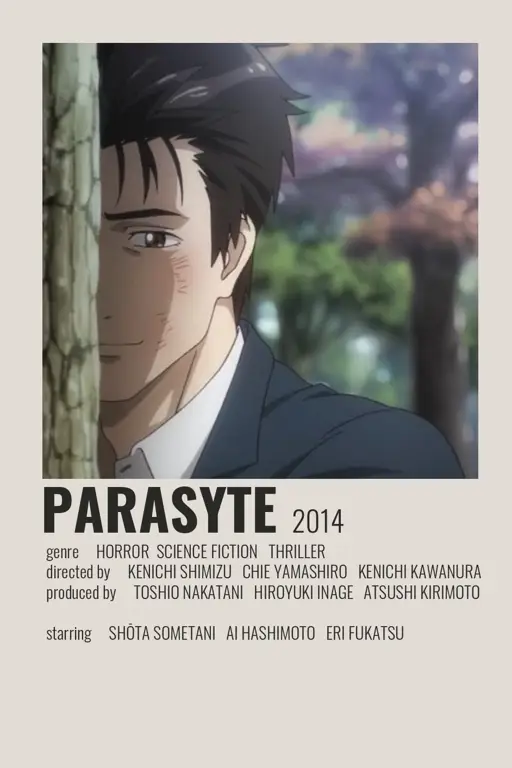 Poster anime Parasyte