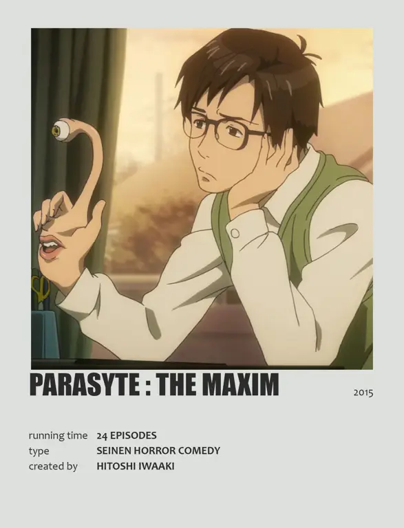 Poster anime Parasyte